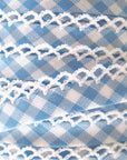 Blue Gingham Bias Tape