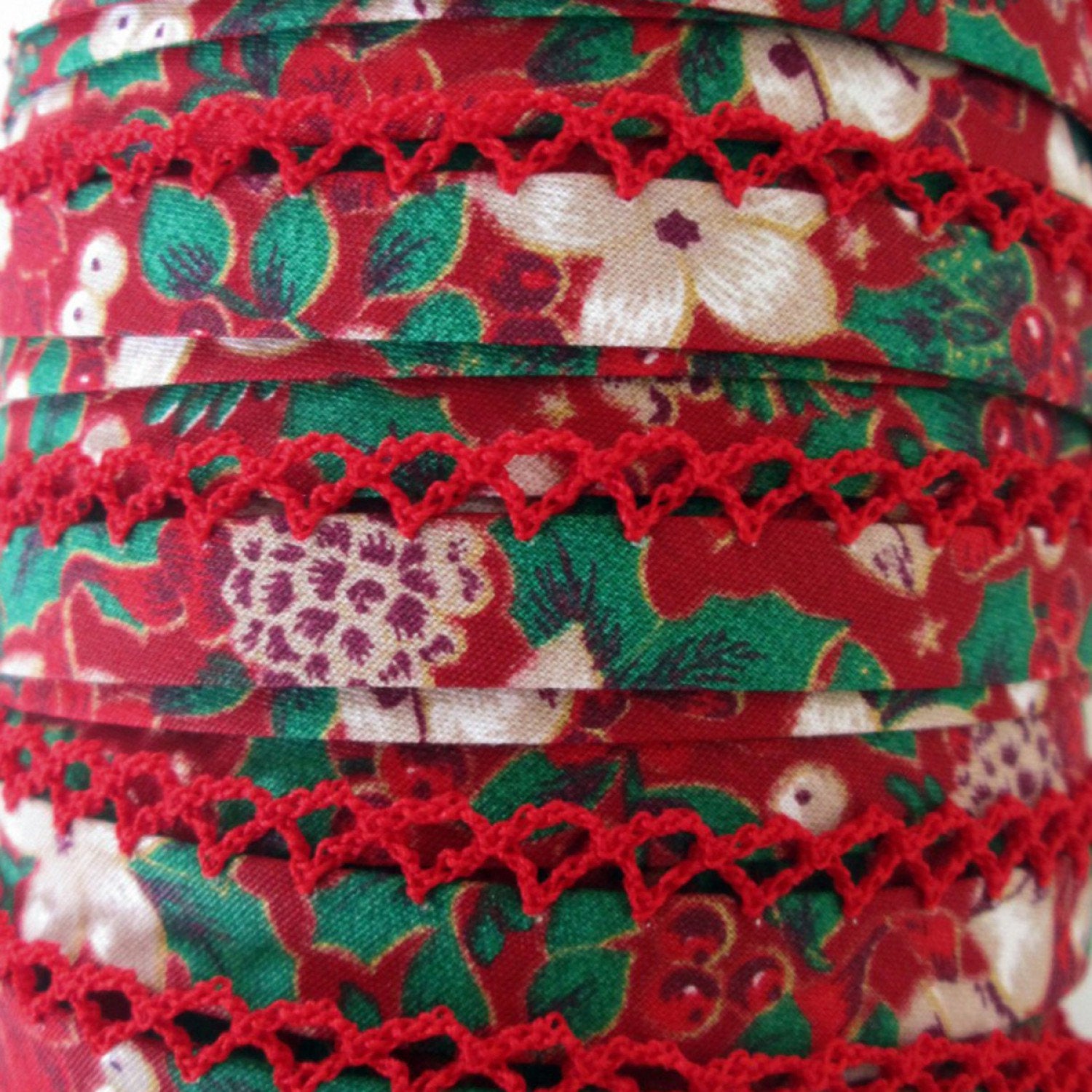 Christmas Quilt Binding