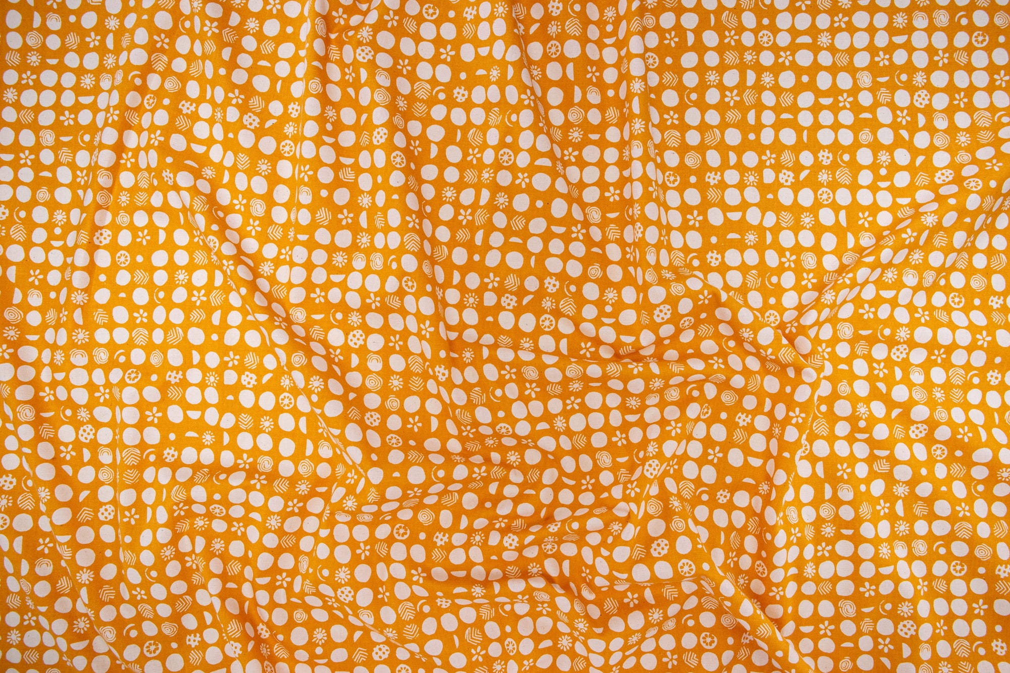 Homestead - Germination in Buttercup | Unbleached Cotton