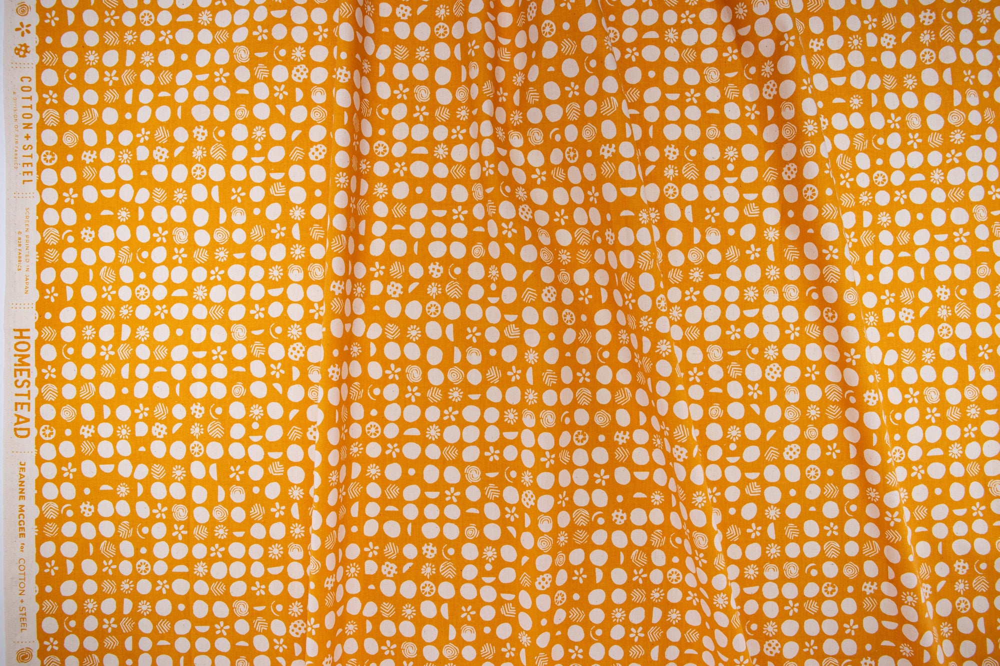 Homestead - Germination in Buttercup | Unbleached Cotton