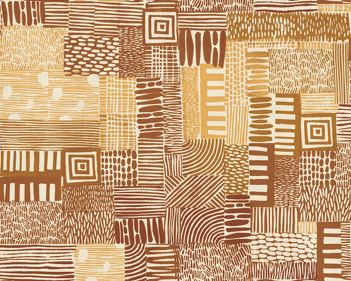 Homestead - Plots in Gold Sand | Unbleached Cotton