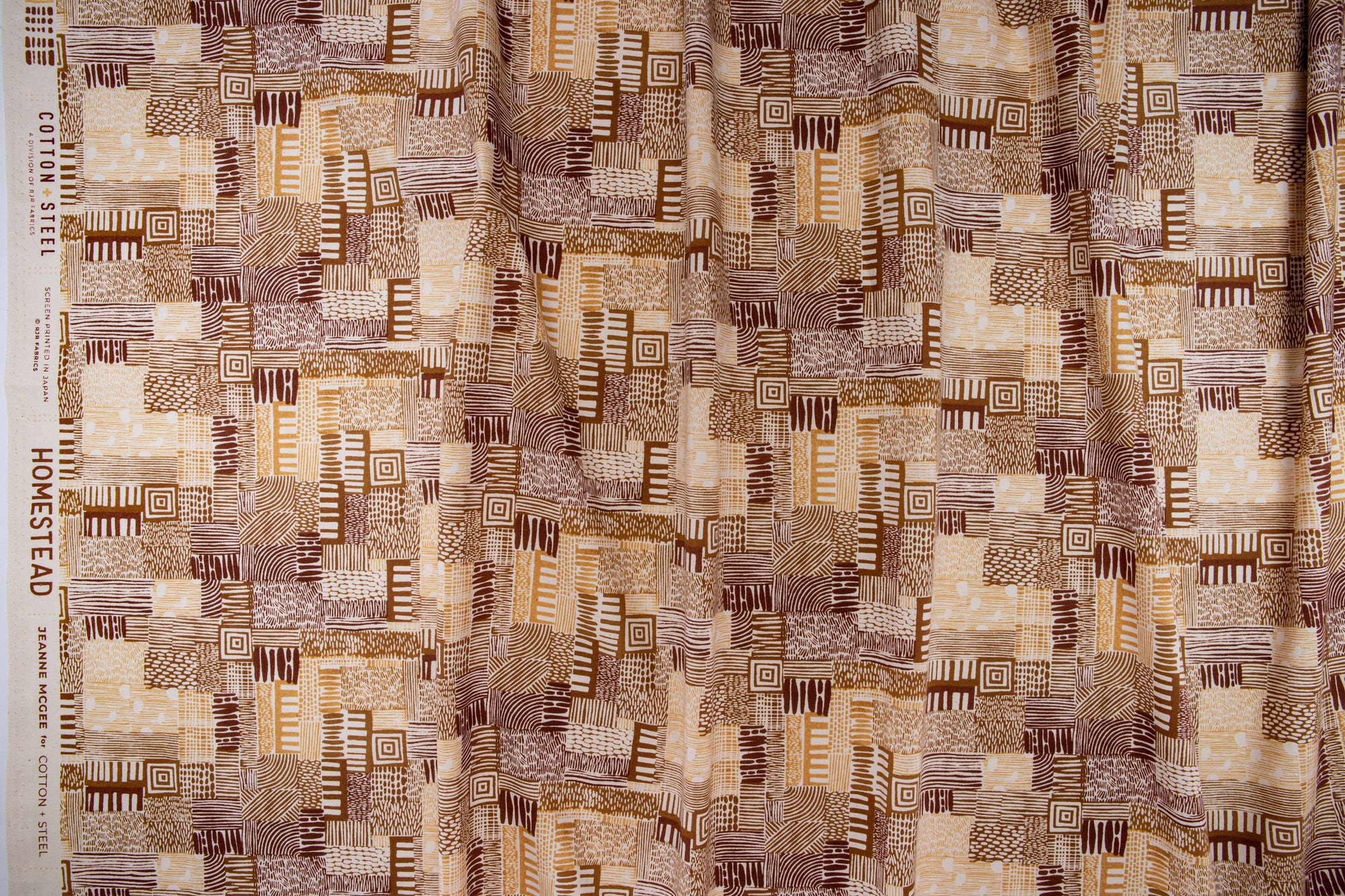 Homestead - Plots in Gold Sand | Unbleached Cotton