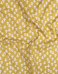 In the Woods - Mushroom in Citrine | Unbleached Cotton