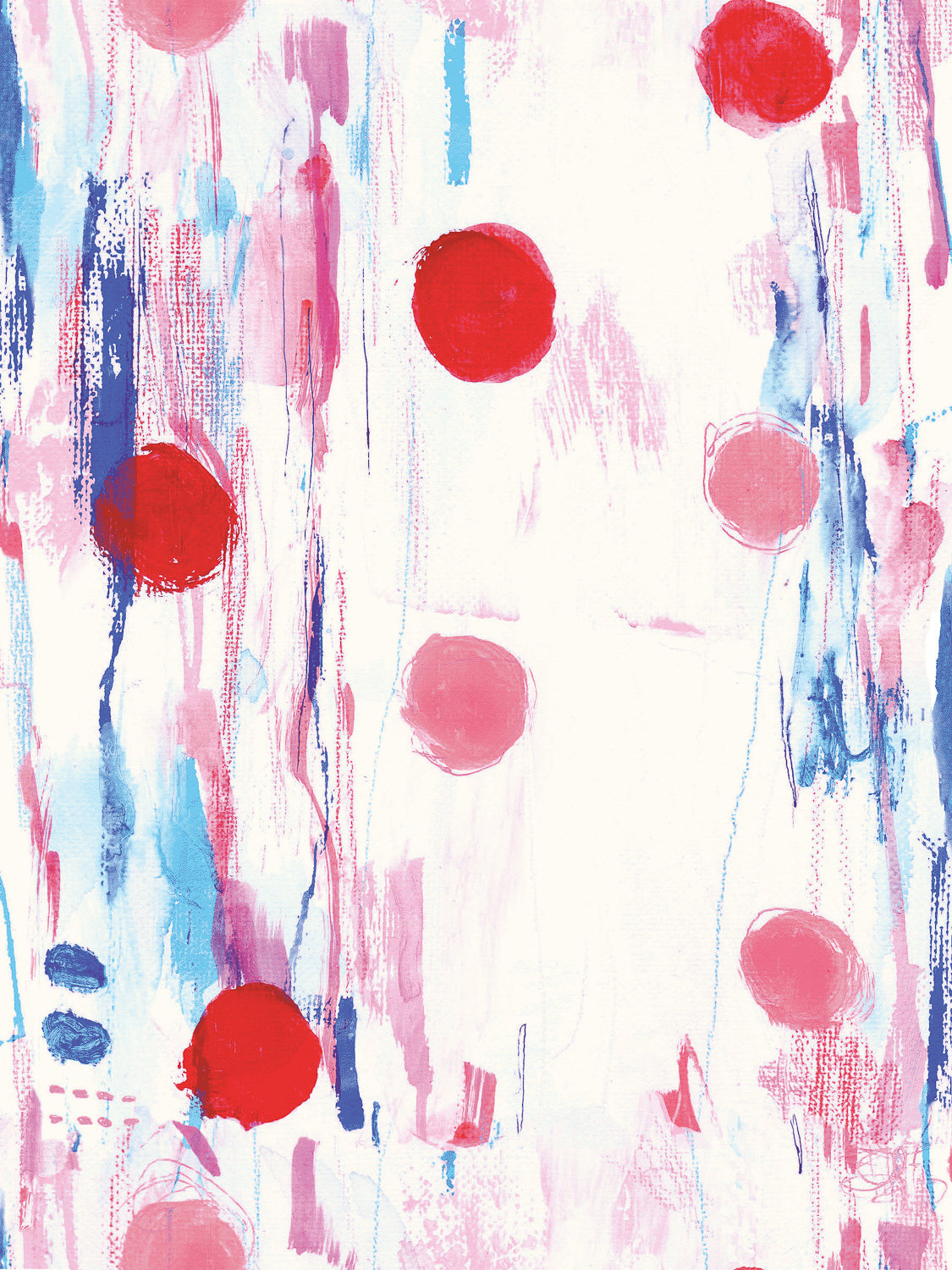 Once Upon a Time - Flower Rain in Red
