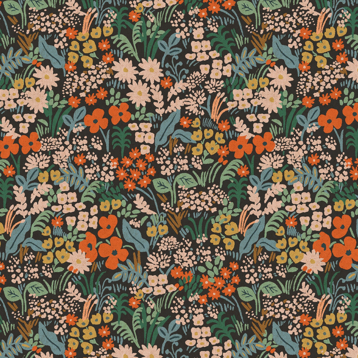 Meadow - Meadow in Black Metallic | Unbleached Canvas