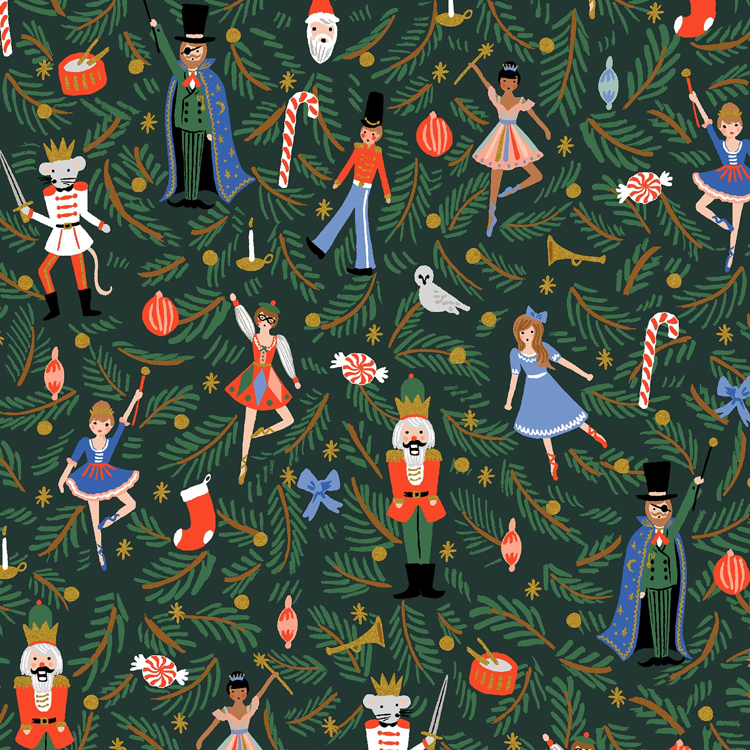 Holiday Classics - Nutcracker in Evergreen Metallic