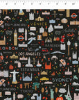 Bon Voyage - World Traveler in Black