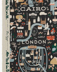 Bon Voyage - City Guide in Black | Unbleached Canvas