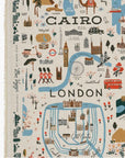 Bon Voyage - City Guide in Natural | Unbleached Canvas