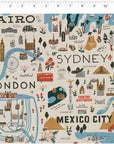 Bon Voyage - City Guide in Natural | Unbleached Canvas