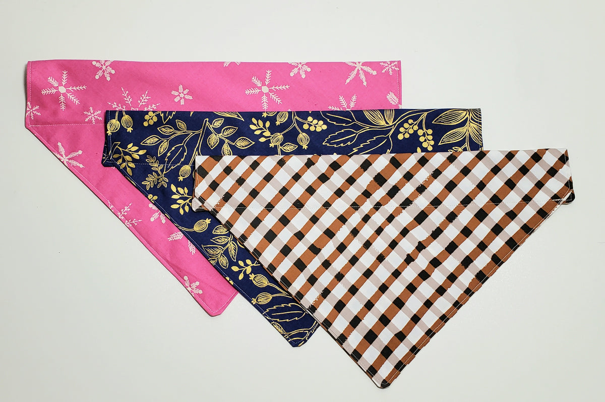 Making a Dog Bandana with a Fat Quarter No Pattern Needed Bee Handmade