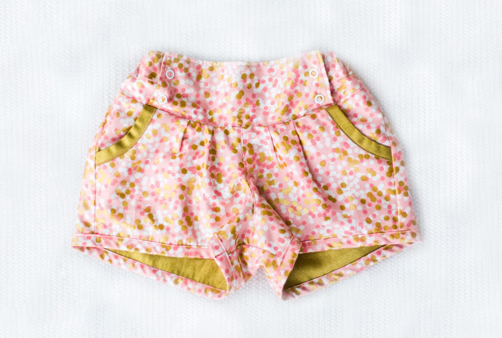 Sewing Berry Bubble Short by Rebecca Page PDF Pattern