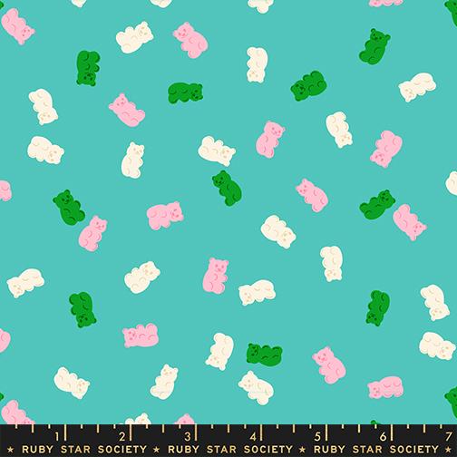 Merry Happy - Merry Gummies in Iceberg | Quilting Cotton