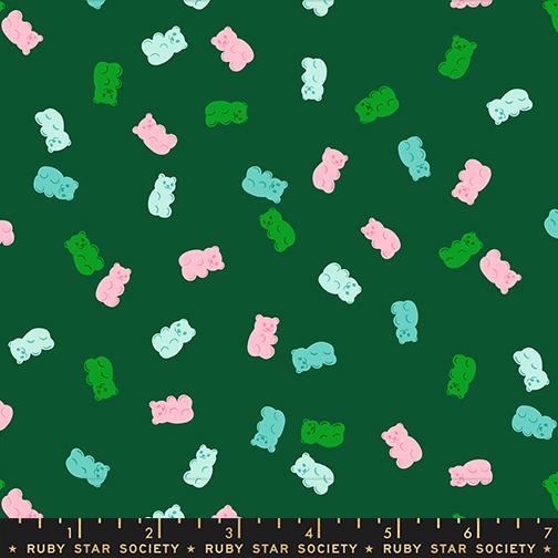 Merry Happy - Merry Gummies in Jade | Quilting Cotton