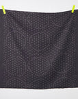 Nani IRO Ympari Pocho in Charcoal - Pikkukivet - Color D | Linen Double Gauze