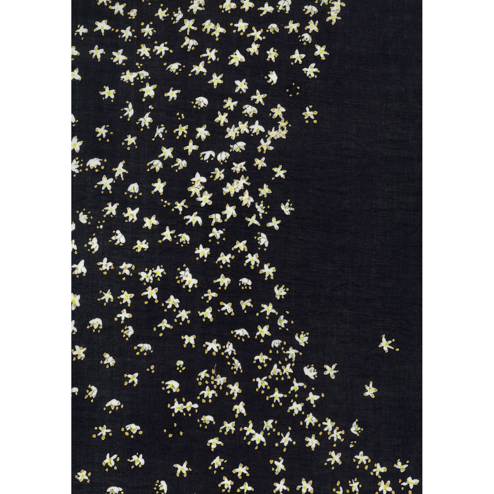 Nani IRO 2024 - Edelweiss in Black [Color E] | Organic Cotton Double Gauze