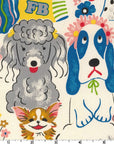 Powerful Animal - Dogs in Natural (Large Print) | Oxford Cotton