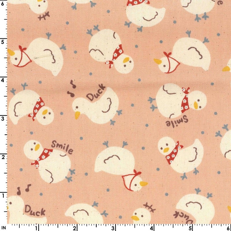 Momo&#39;s Favorite Duck in Pink | Oxford Cotton