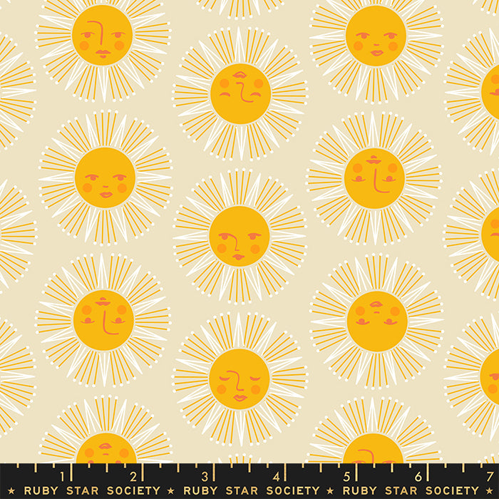 Rise and Shine - Sundream in Parchment | Quilting Cotton