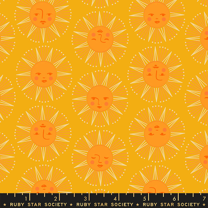 Rise and Shine - Sundream in Buttercup | Quilting Cotton