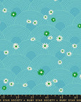 Rise and Shine - Meadow in Turquoise | Quilting Cotton
