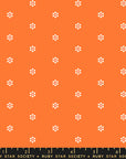 Rise and Shine - Tiny Blooms in Orange | Quilting Cotton