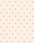 Trinketry - Hearts in Neon Pink | Quilting Cotton