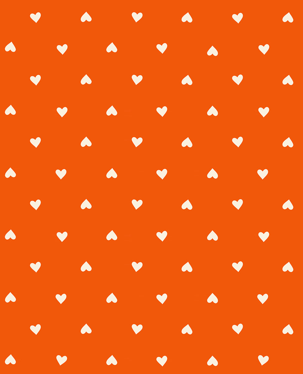 Trinketry - Hearts in Goldfish | Quilting Cotton