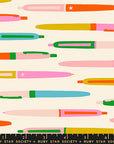 Trinketry - Pens in Natural | Quilting Cotton