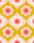 Trinketry - Trinketry Floral in Goldenrod | Quilting Cotton