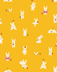 Persimmon - Bun E. and Simmy in Dandelion | Quilting Cotton