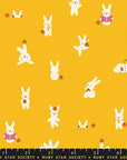 Persimmon - Bun E. and Simmy in Dandelion | Quilting Cotton