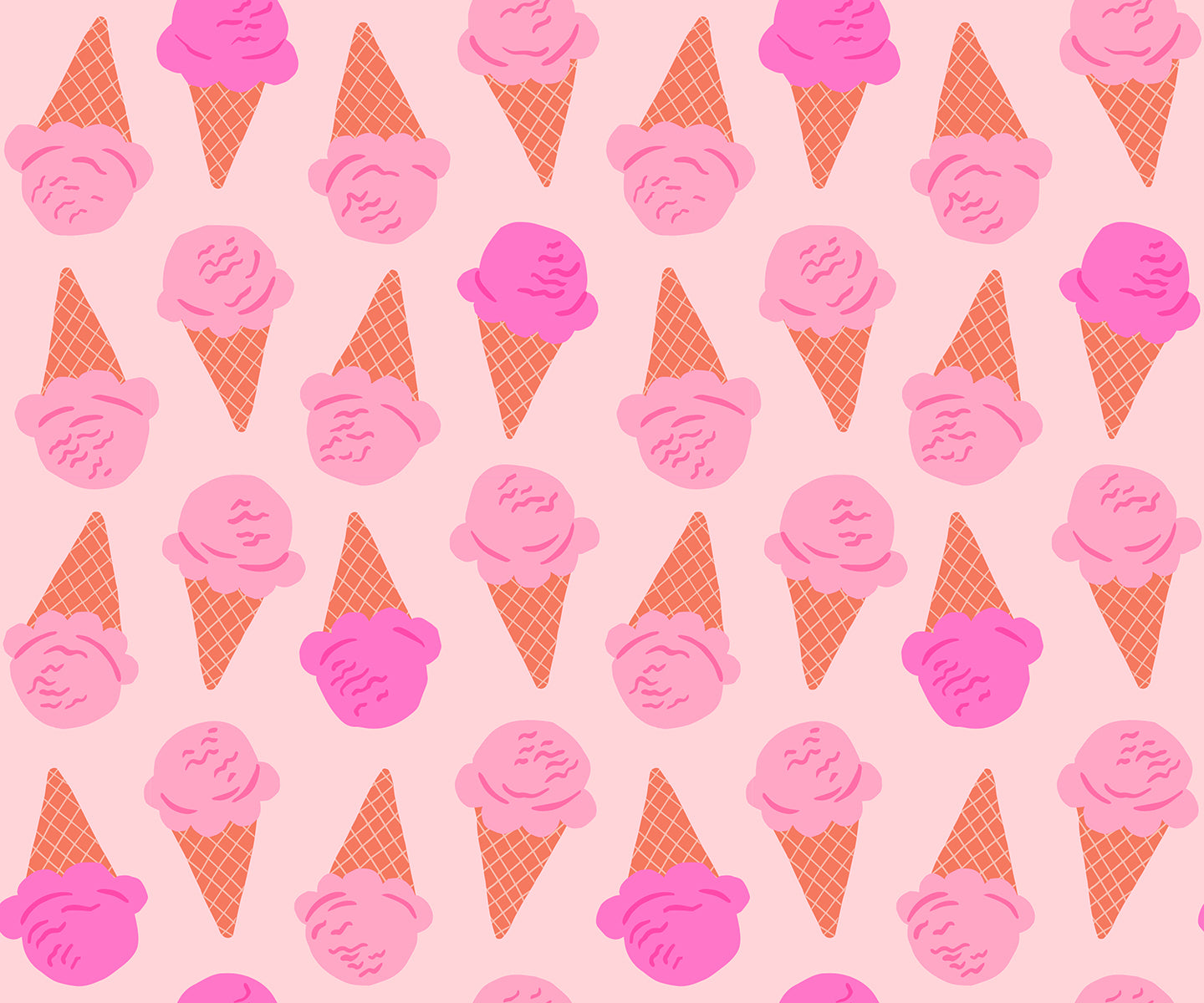 Sugar Cone - Sugar Cone in Cotton Candy Pink | Quilting Cotton