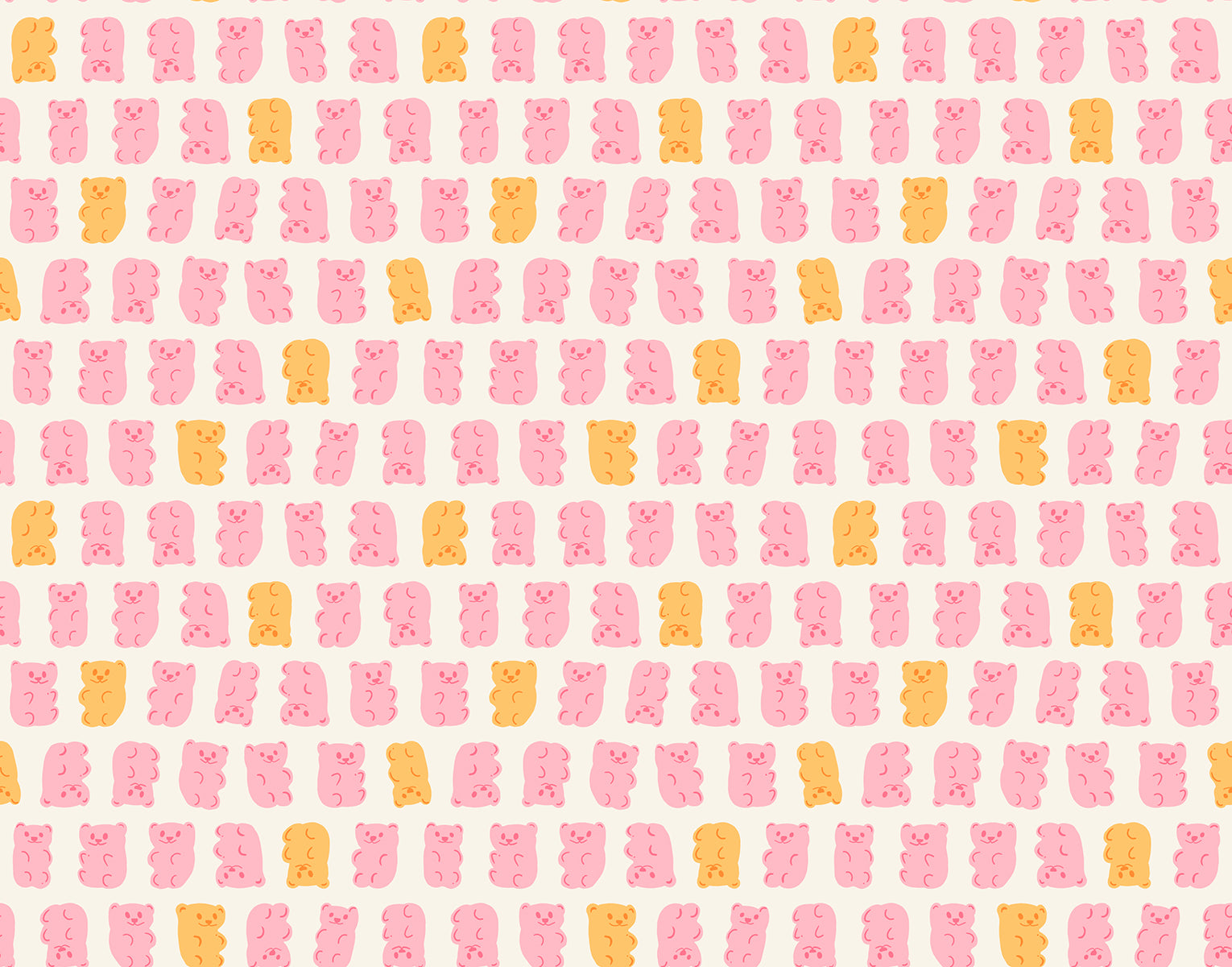 Sugar Cone - Gummy Bears in Merry | Quilting Cotton