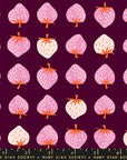 Strawberry - Strawberry in Deep Plum | Quilting Cotton