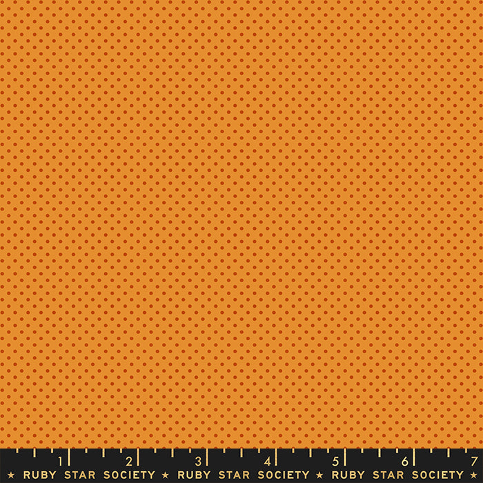 Meadow Star - Mini Dot in Caramel | Quilting Cotton