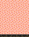 Meadow Star - Sprout in Peach | Quilting Cotton