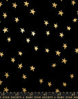 Starry 2023 - Starry in Black Gold | Quilting Cotton