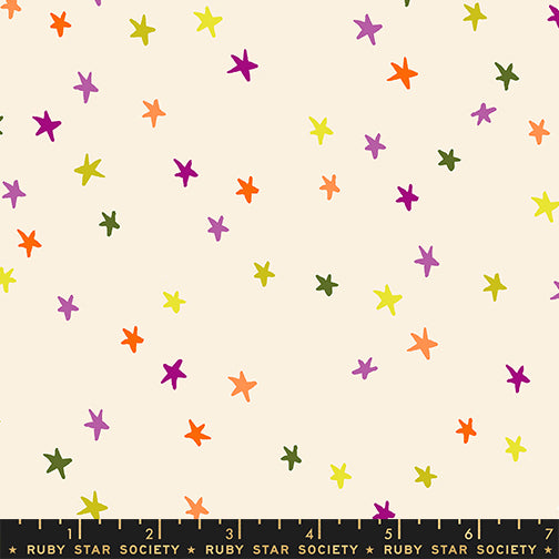 Starry in Spooky Natural | Quilting Cotton