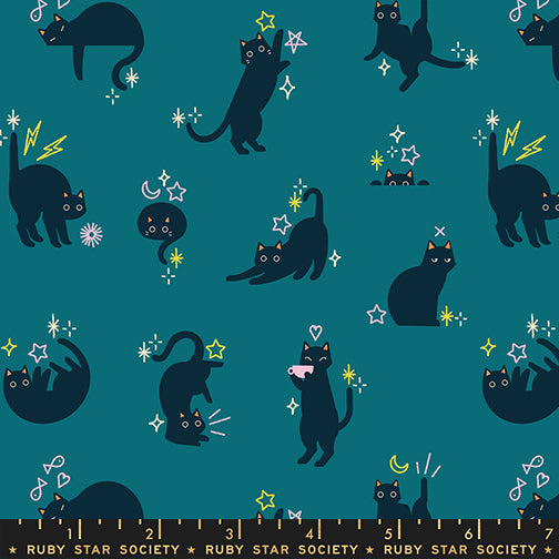 Freaky Familiars - Catwalk in Storytime | Quilting Cotton