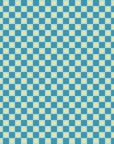 Animal Animal - Flower Check in Light Blue | Quilting Cotton