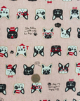 Bulldogs in Pink | Oxford Cotton