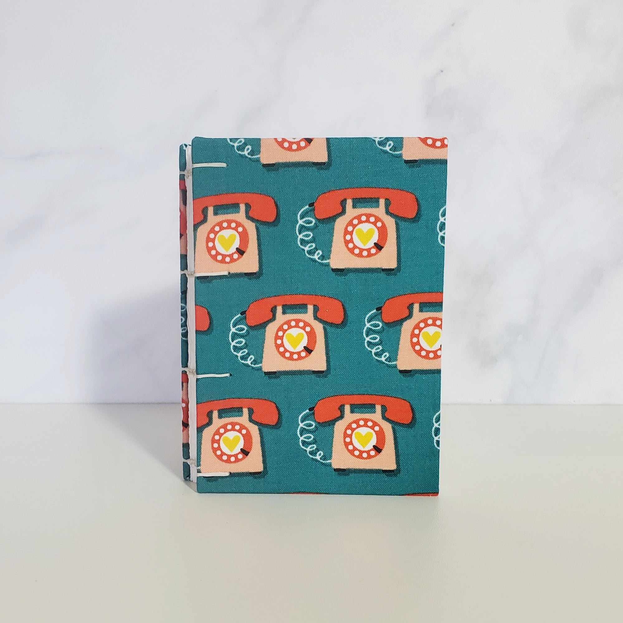 Handmade Mini Watercolor Sketchbook | 100% Cotton Paper | Retro East Coast