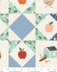 Home Sweet Home - Farmhouse Quilt in Slate | Quilting Cotton