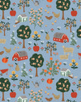 Home Sweet Home - Farmhouse in Slate | Quilting Cotton