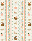 Home Sweet Home - Farmhouse Stripe in Cream | Quilting Cotton