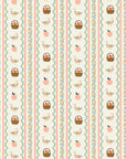 Home Sweet Home - Farmhouse Stripe in Cream | Quilting Cotton