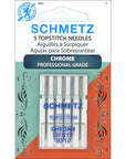 Schmetz Topstich Chrome Needle Professional Grade