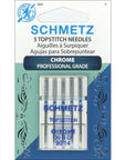 Schmetz Topstich Chrome Needle Professional Grade