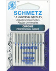 Schmetz Universal Chrome Needle Professional Grade